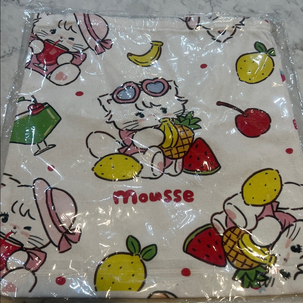 Cute Bunny Canvas Tote Bag